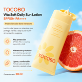 Tocobo - Vita Soft Daily Sun Lotion SPF50+ PA++++ | Protector Solar Corporal y Facial Hidratante 150 ml