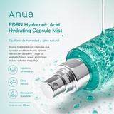 Anua - PDRN Hyaluronic Acid Hydrating Capsule Mist – Bruma Facial Hidratante con PDRN y Colágeno 100 ml