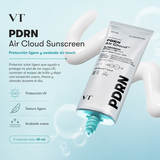 VT COSMETICS - PDRN Air Cloud Sunscreen SPF50+ PA++++ | Protector Solar Ultraligero con PDRN 50 ml