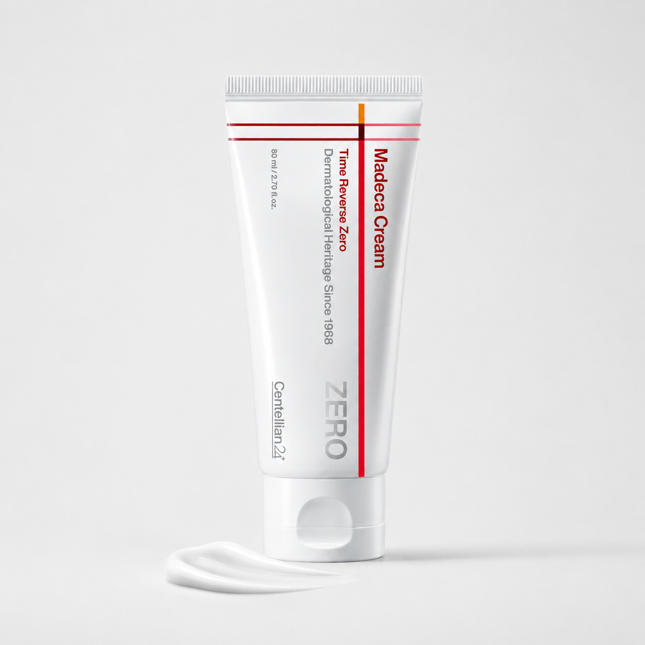 Centellian24 - Madeca Cream Time Reverse Zero | Crema Facial Antiedad Ligera con TECA, Retinol y Ceramidas 80 ml