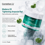 Centellian24 - Madeca 2X Tightening Ampoule Pad | Pads Faciales Reafirmantes para Poros y Elasticidad 165 ml
