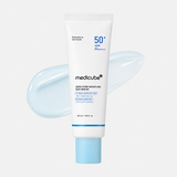 Medicube - Zero Pore Moisture Sun Serum SPF50+ PA++++ | Protector Solar Hidratante con Ácido Hialurónico, Pantenol y Alantoína 50 ml