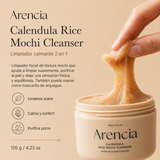 Arencia - Calendula Rice Mochi Cleanser | Limpiador Facial Suave e Hidratante con Caléndula y Arroz 120g/4.23oz