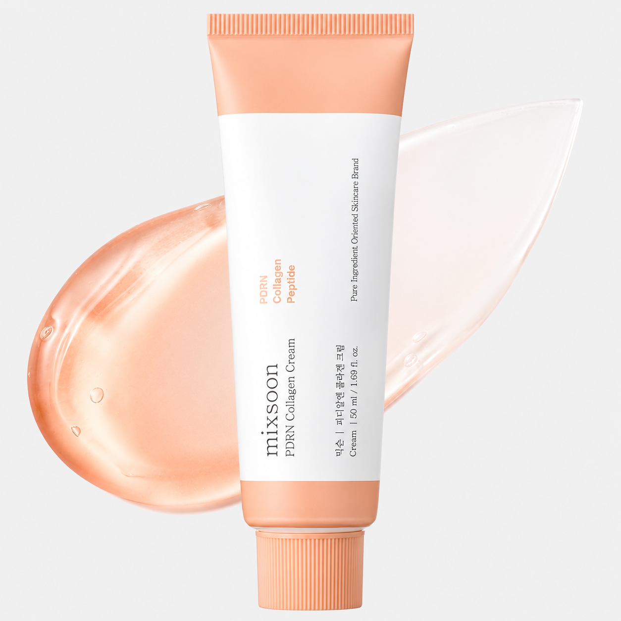 Mixsoon - PDRN Collagen Cream | Crema Facial Reafirmante e Hidratante con PDRN, Colágeno y Péptidos 50 ml