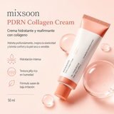 Mixsoon - PDRN Collagen Cream | Crema Facial Reafirmante e Hidratante con PDRN, Colágeno y Péptidos 50 ml