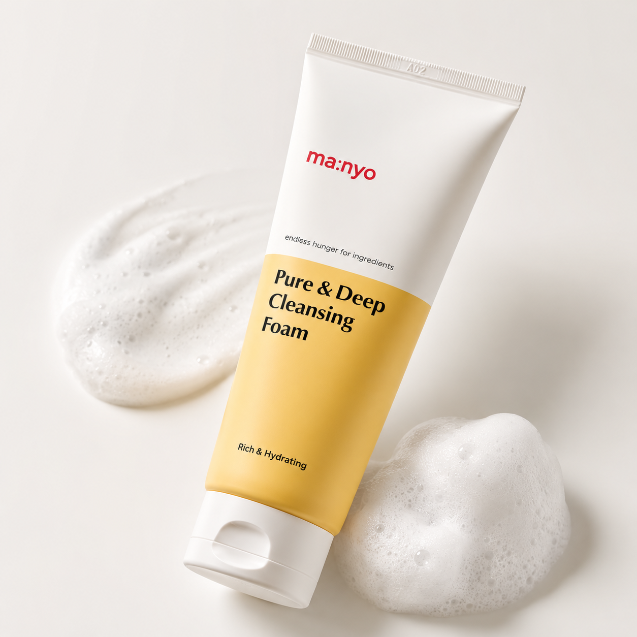 MA:NYO - Pure &amp; Deep Cleansing Foam | Limpiador Facial en Espuma Profunda e Hidratante 100 ml