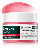 Dr. Melaxin - Calcium Cyano Pink Spicule Cream – Crema Reafirmante con Espículas, Vitamina B12 y REBORNIC 50 ml