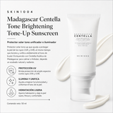 SKIN1004 – Madagascar Centella Tone Brightening Tone-Up Sunscreen SPF50+ PA++++ 50 ml – Protector Solar Iluminador y Aclarante