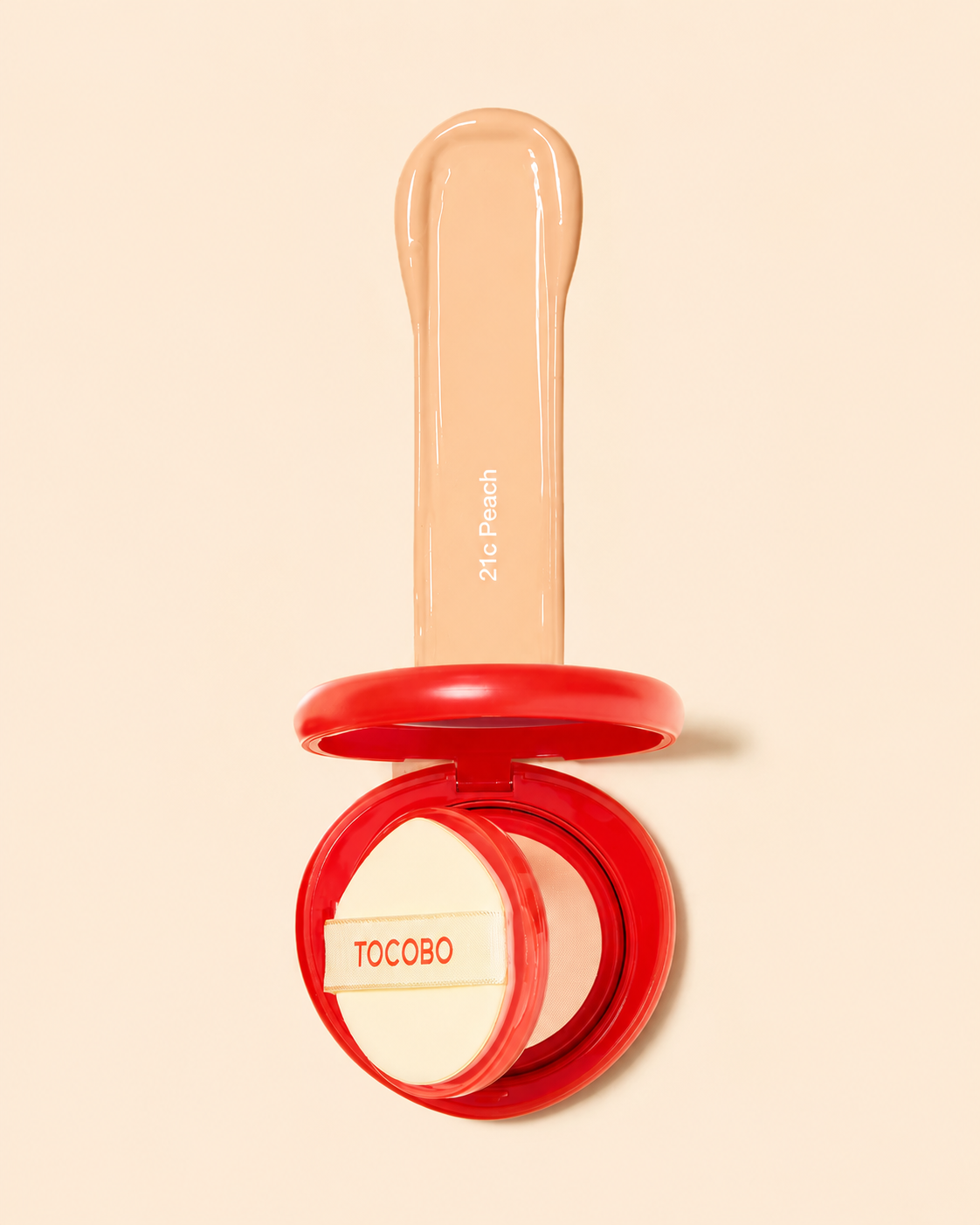TOCOBO – Apple Dewy Fit Cushion – Base de Maquillaje Cushion Hidratante y Glow