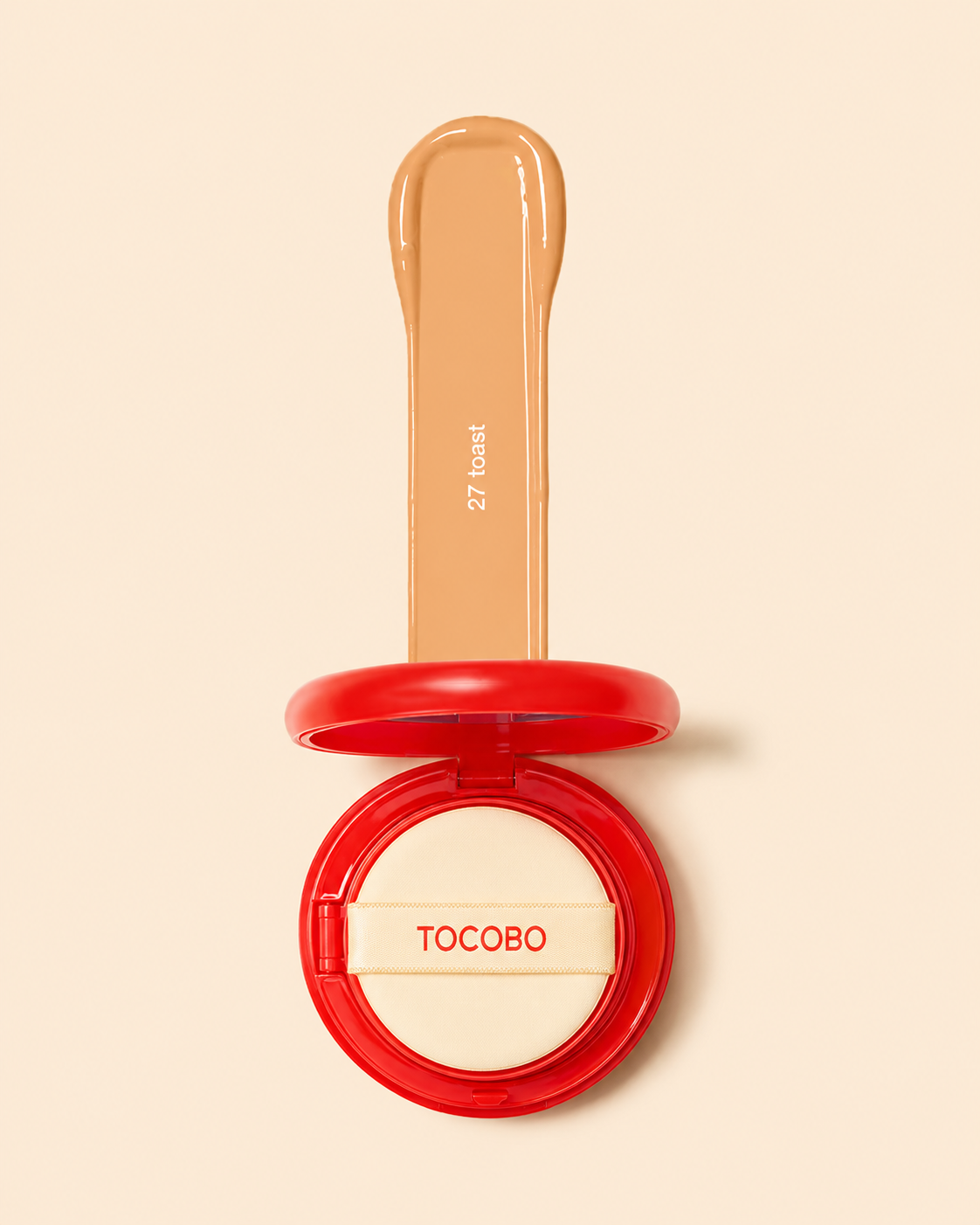 TOCOBO – Apple Dewy Fit Cushion – Base de Maquillaje Cushion Hidratante y Glow