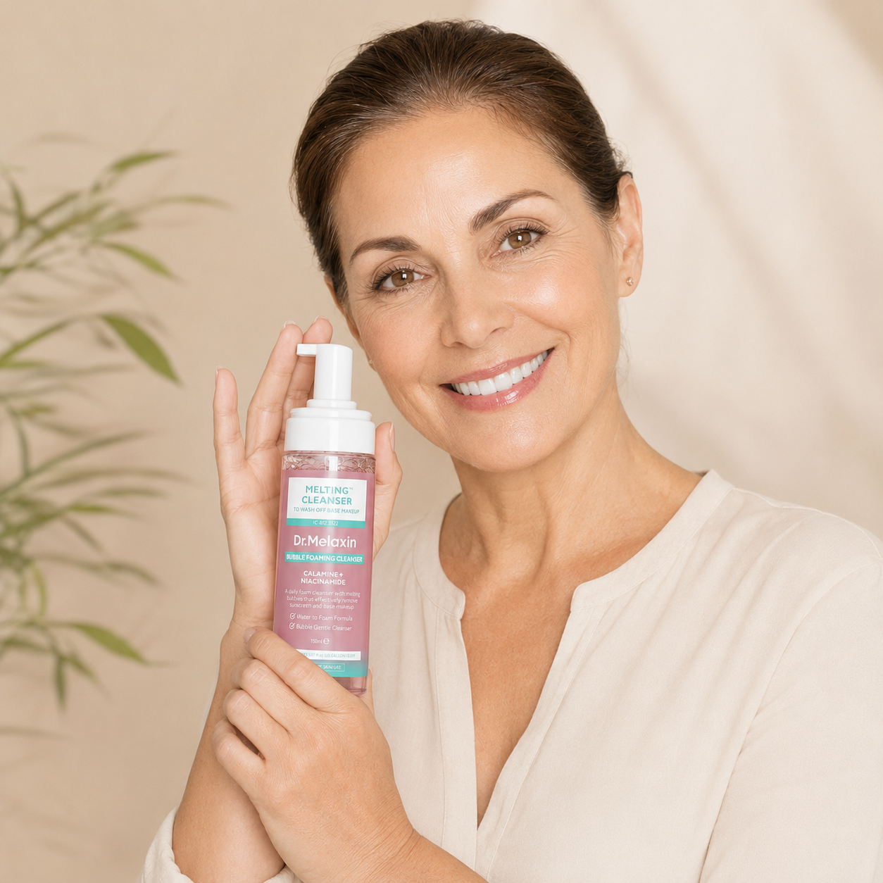 Dr.Melaxin - Melting Cleanser Limpiador Facial Espumoso con Calamina y Niacinamida 150 ml