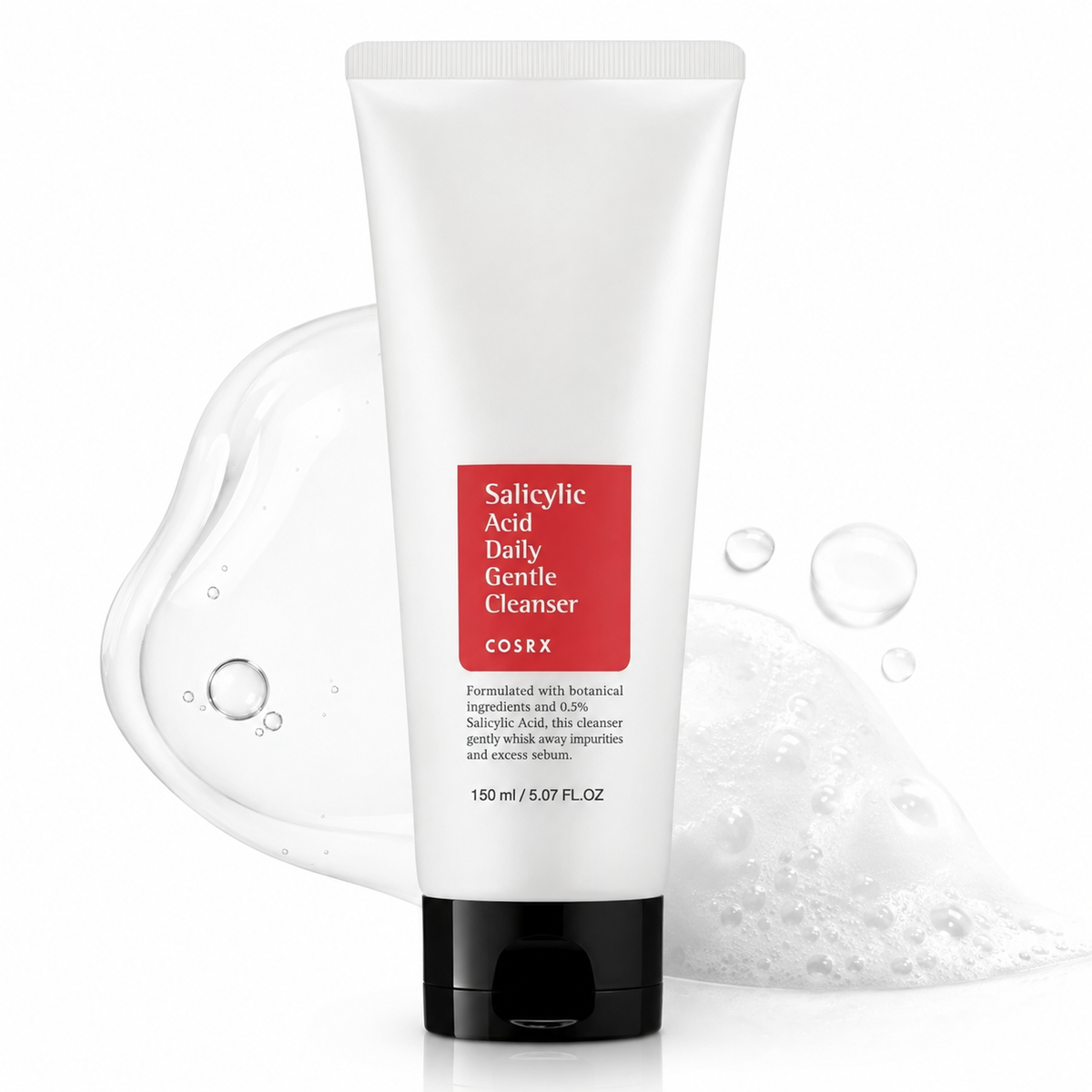 COSRX - Salicylic Acid Daily Gentle Cleanser, Limpiador exfoliante | 150 ML