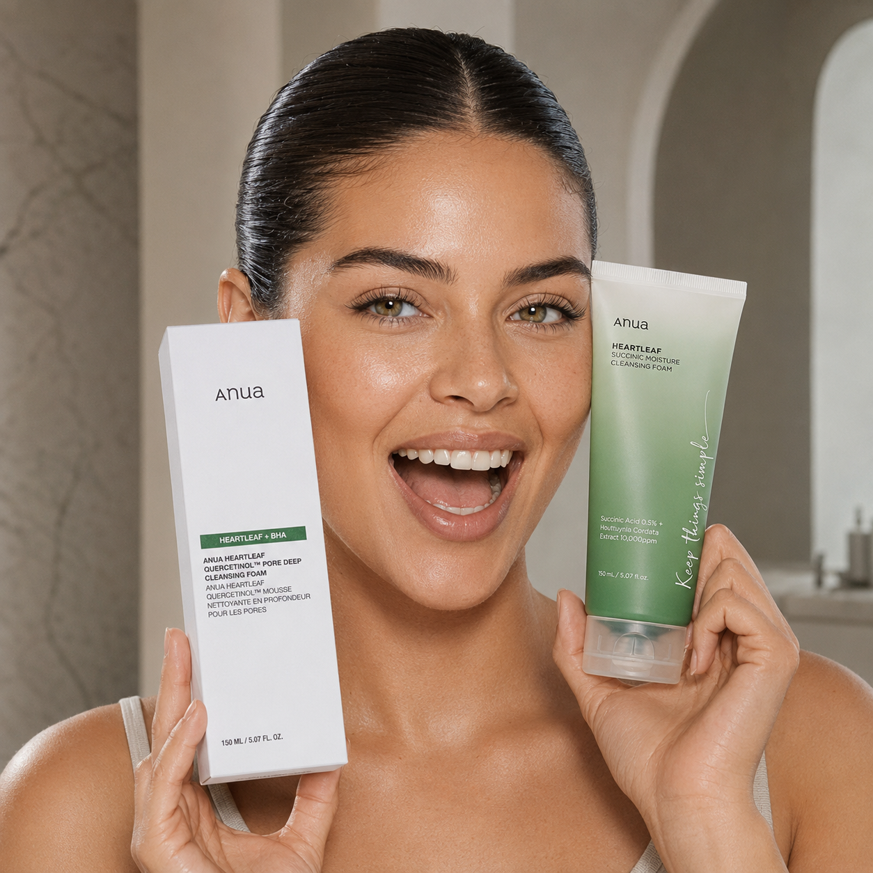 ANUA - Heartleaf Quercetinol Pore Deep Cleansing Foam 150 ml