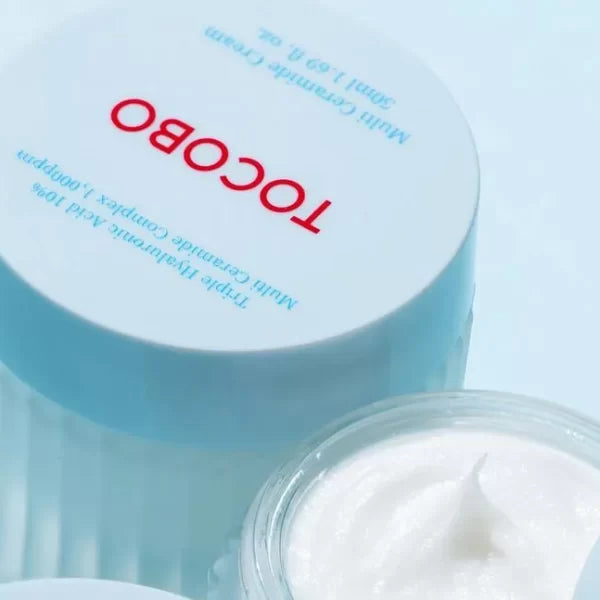 TOCOBO - Multi Ceramide Cream | 50ml | Humectante con multi-ceramidas y ácido hialurónico