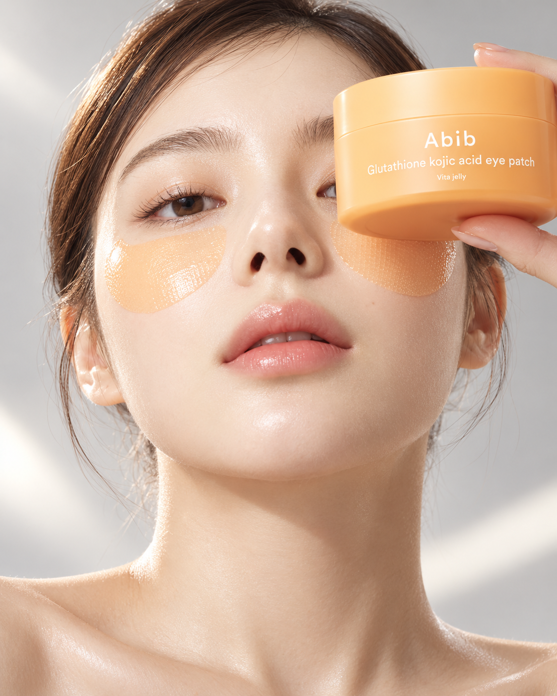 ABIB – Glutathione Kojic Acid Eye Patch Vita Jelly 60 Parches | Parches Iluminadores con Glutatión y Ácido Kójico