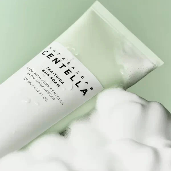 SKIN1004 - Tea-Trica BHA Foam | 125ml | Espuma limpiadora antiacné con BHA