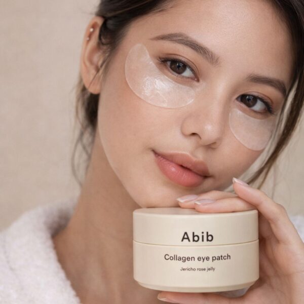 ABIB – Collagen Eye Patch Jericho Rose Jelly - 60 piezas | Parches Hidratantes y Antiedad para Ojos