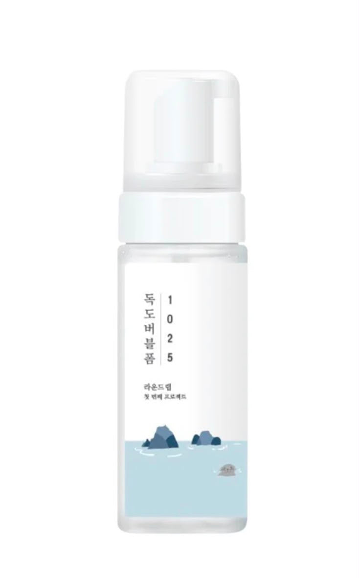 ROUND LAB – 1025 Dokdo Bubble Foam 150 ml – Limpiador Facial en Espuma