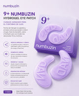 NUMBUZIN – No.9 NAD+ Under Eye Patches 5 Pares – Parches para Ojos Reafirmantes y Antiedad