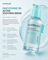 NUMBUZIN – No.1 Active Soothing Serum 50 ml – Sérum Calmante e Hidratante