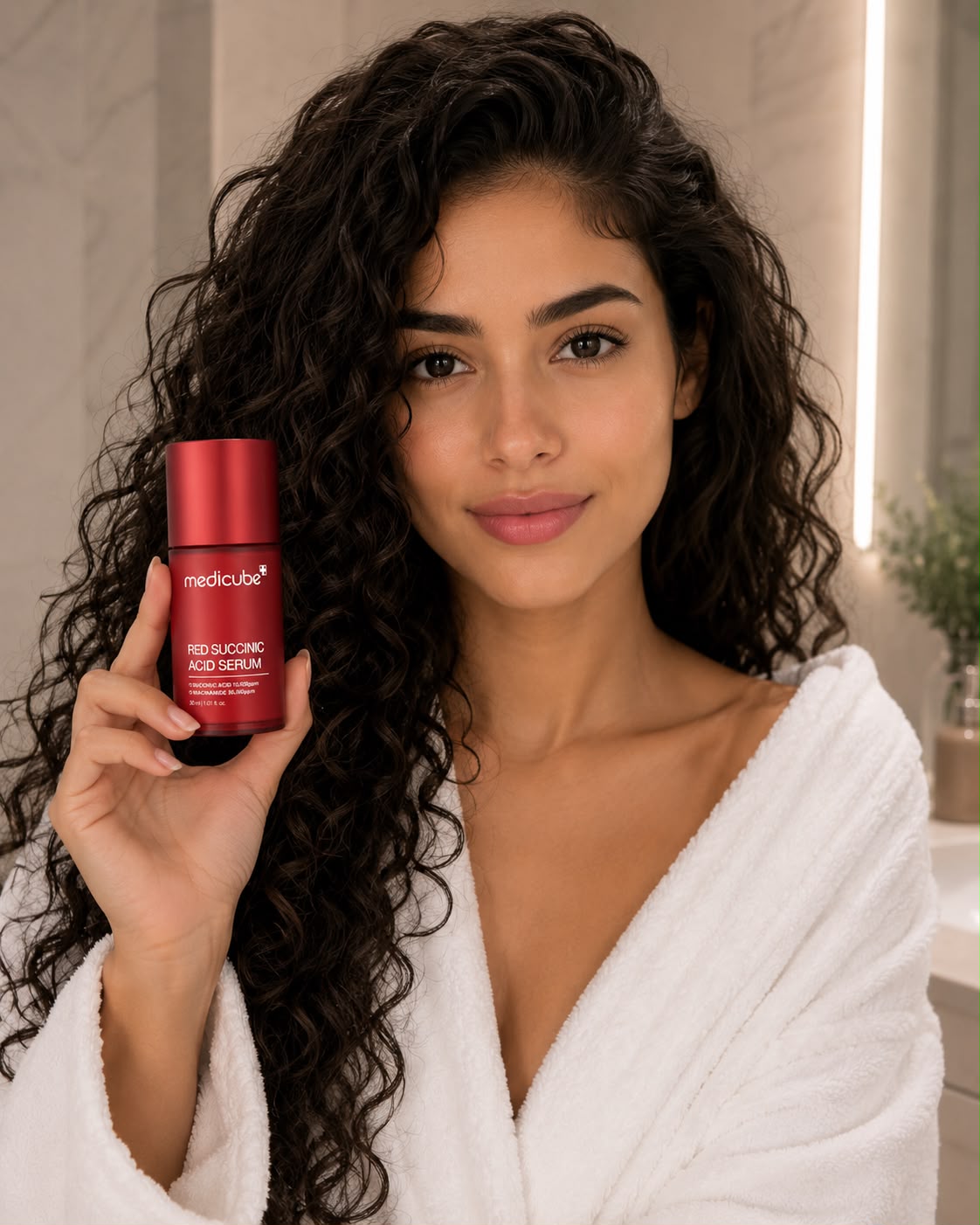 MEDICUBE – Red Succinic Clarifying Serum 30 ml – Sérum Antiacné y Control de Grasa