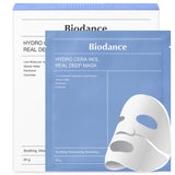 Biodance - Hydro Cera-nol Real Deep Mask | Mascarilla Hidratante Profunda con Ceramidas y Pantenol 34 g - 4 unidades