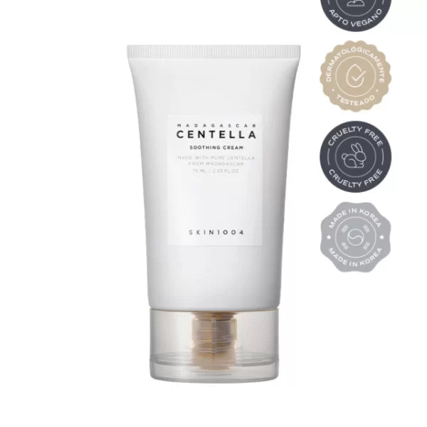 SKIN1004 - Underground Bio Labs Madagascar Centella Soothing Cream | 75ml | Crema facial reparadora